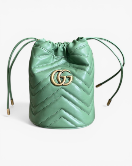 GG Marmont Matelassé Mini Bucket Bag