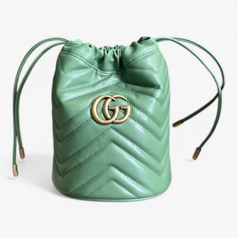 GG Marmont Matelassé Mini Bucket Bag