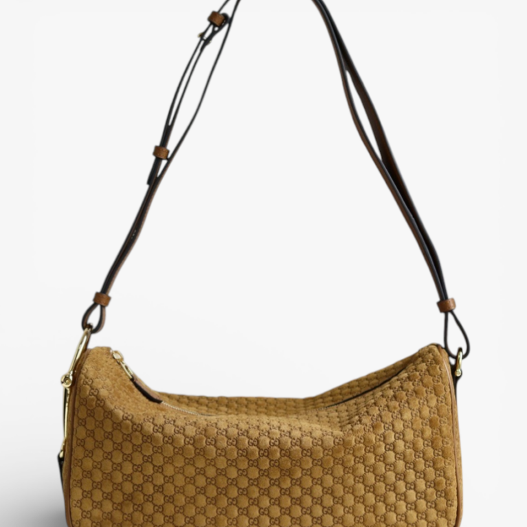 Gucci Half Horsebit Medium Shoulder Bag